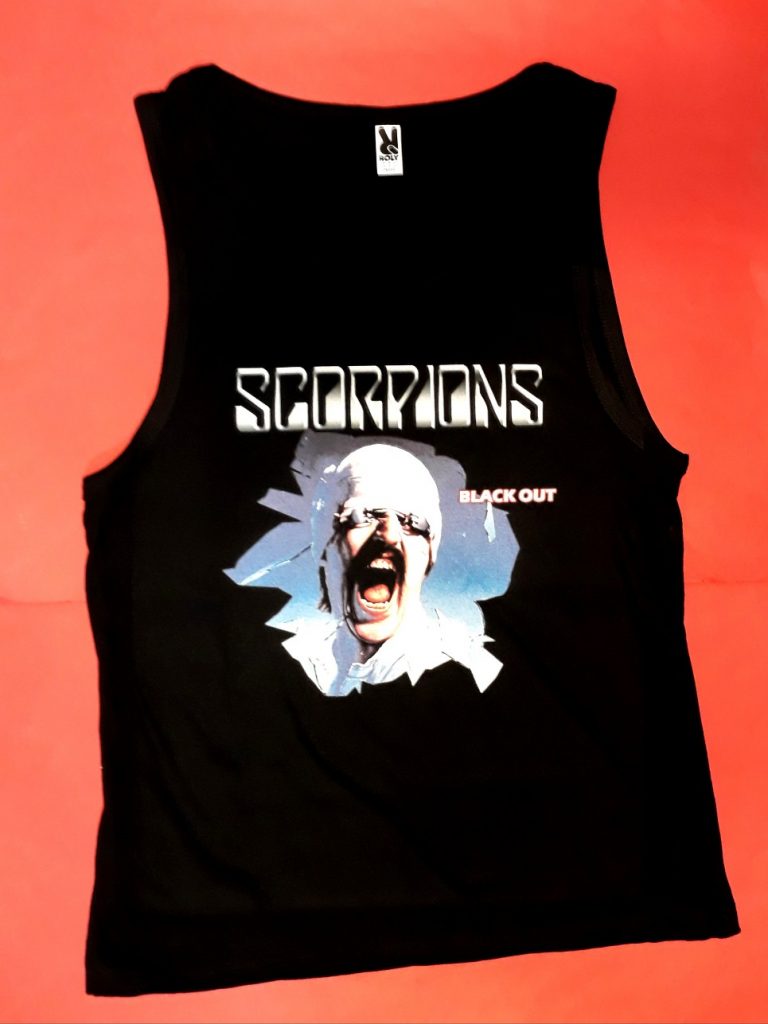 Camiseta Scorpions TELON DE ACERO