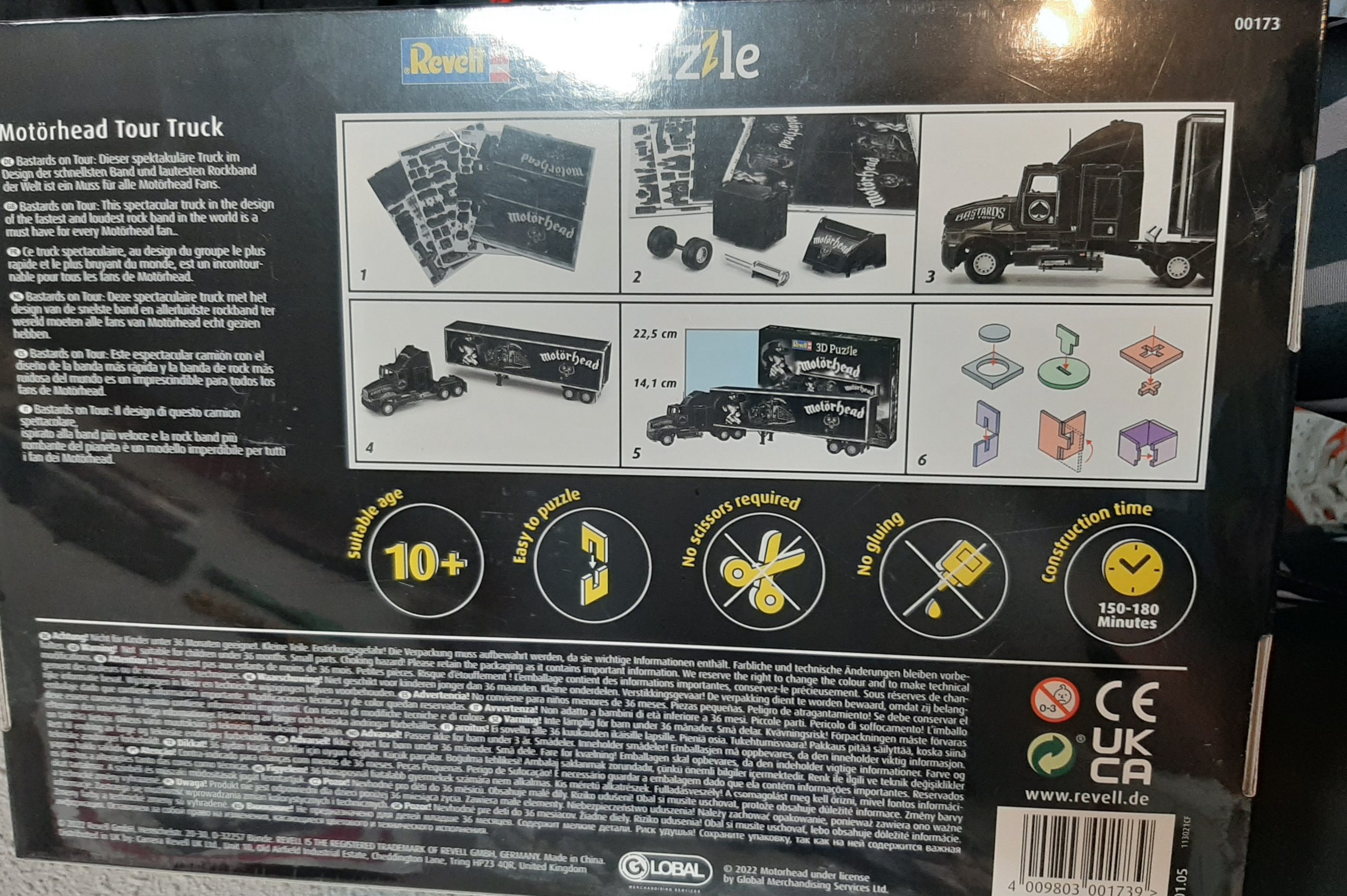 Puzzle 3D Motorhead - Imagen 3