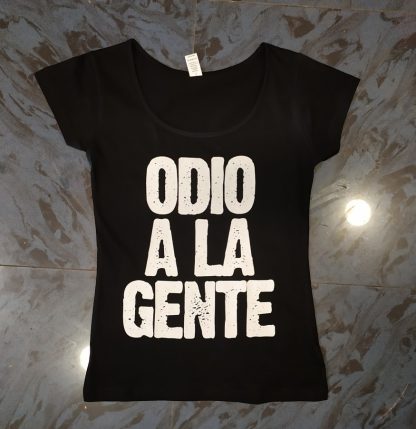 Camiseta Odio a la gente chica