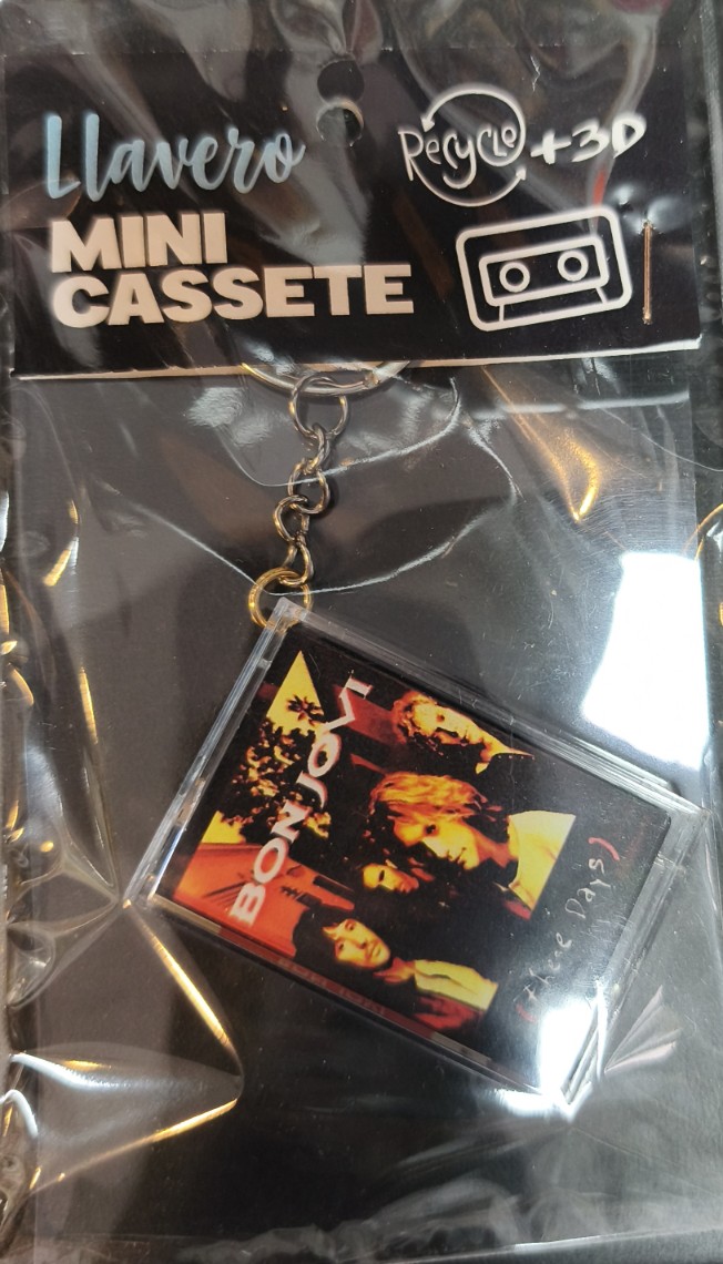 Llavero cassette Bon Jovi