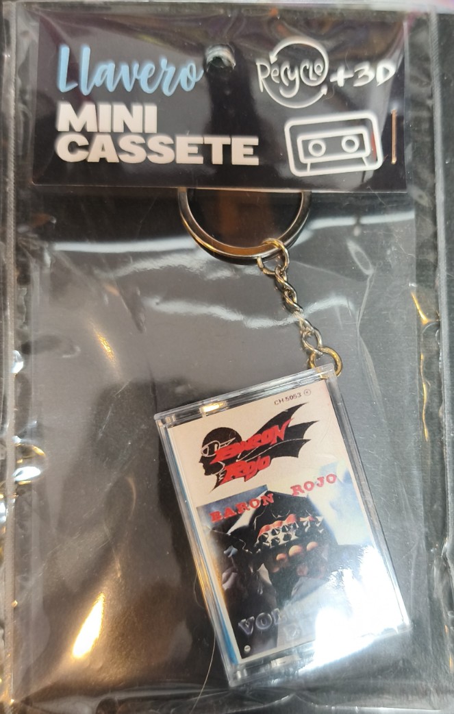 Llavero cassette Barón Rojo