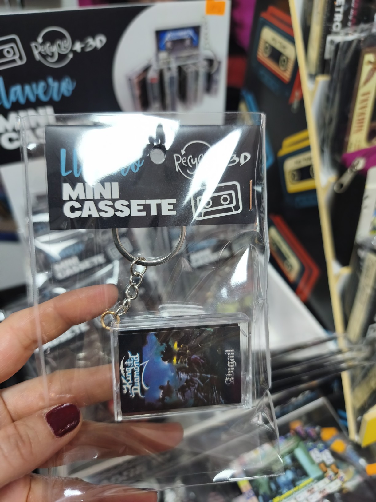 Llavero cassette King Diamond