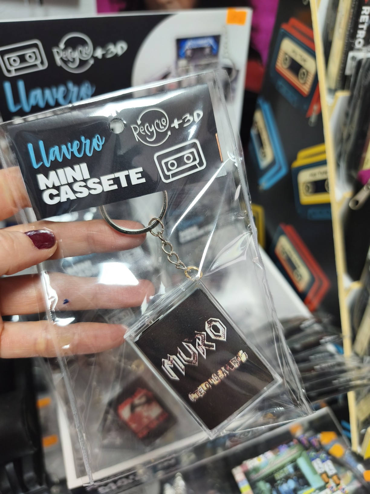 Llavero cassette Muro